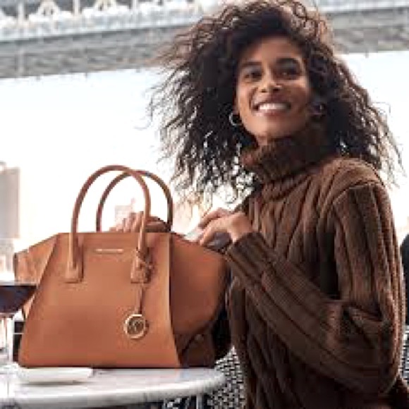 MICHAEL MICHAEL KORS Avril Extra-Large Leather Top-Zip Tote Bag - Picture 2 of 16